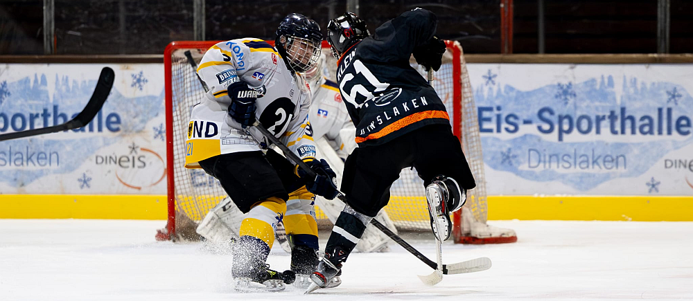 1b-Kobras erkämpfen sich Heimsieg gegen die Eisadler Dortmund